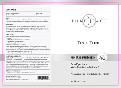 Package Label (Face 205)